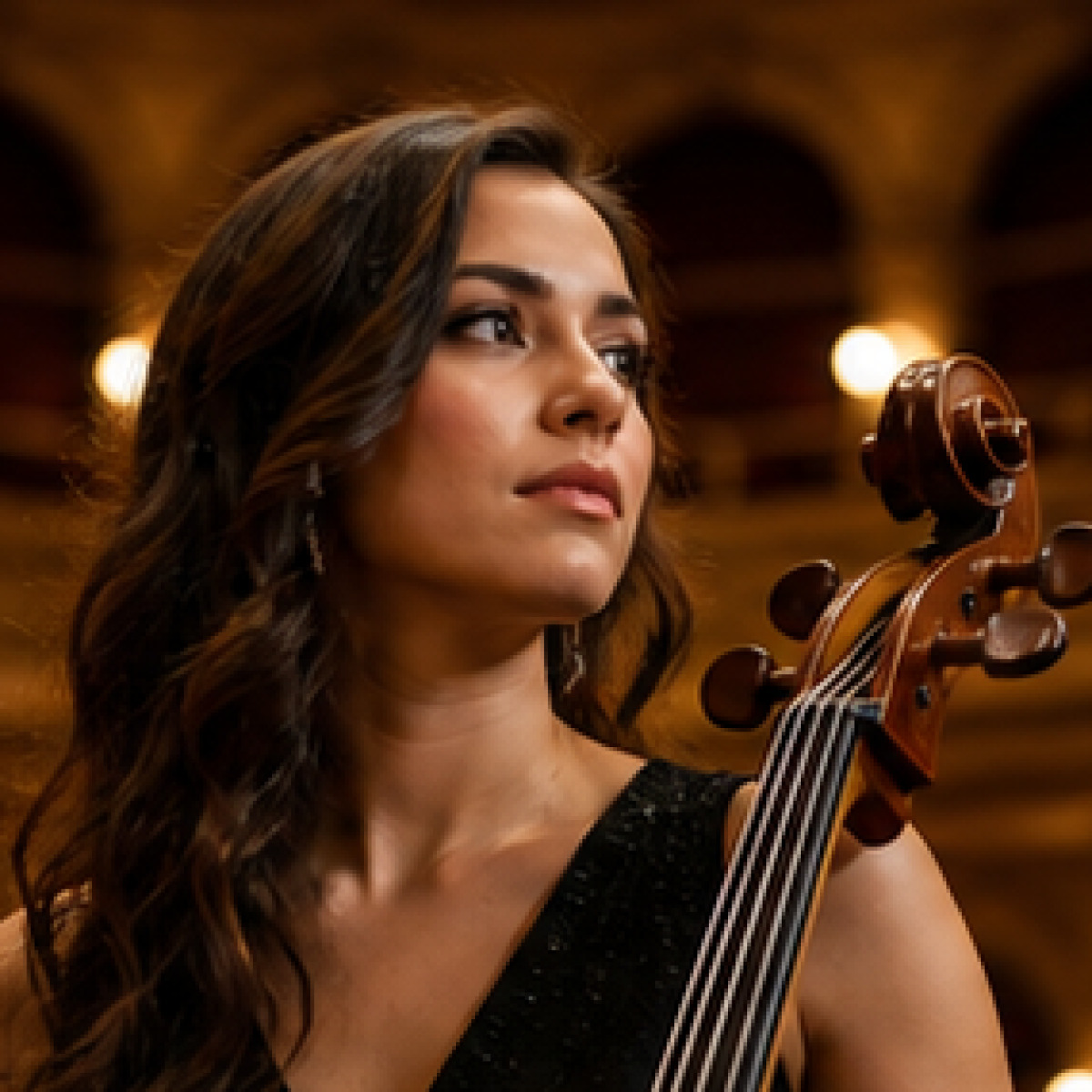 Retrato artístico de María López